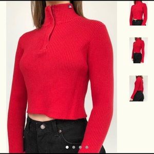 Polo Ralph Lauren Zipped Turtle Neck Sweater